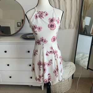 Brandy Melville floral dress (one size)